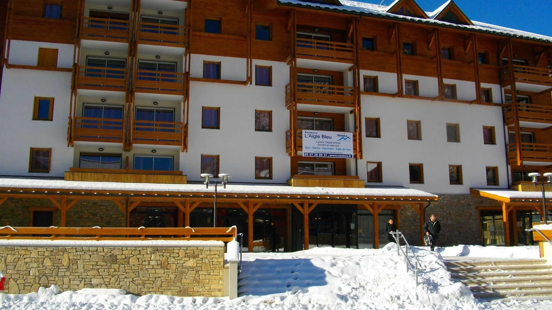 Résidence Néméa L'Aigle Bleu Briançon Appart hôtel
